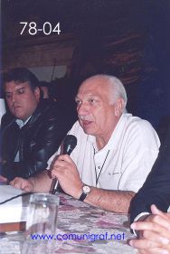 Foto 78-04 - Don Carlos González A. en el Encuentro Nacional de Negocios Gráficos (Pymes) realizado del 22 al 24 de Septiembre 2005 en el Hotel La Nueva Estancia de la ciudad de León, Gto. México.