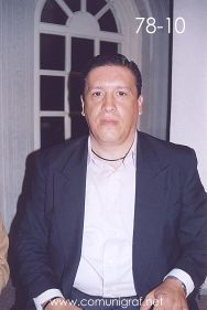 Foto 78-10 - Alejandro González de Tintas Sánchez en el Encuentro Nacional de Negocios Gráficos (Pymes) realizado del 22 al 24 de Septiembre 2005 en el Hotel La Nueva Estancia de la ciudad de León, Gto. México.