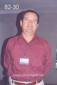 Foto 82-30 - José Javier Rosas Rivera en el Encuentro Nacional de Negocios Gráficos (Pymes) realizado del 22 al 24 de Septiembre 2005 en el Hotel La Nueva Estancia de la ciudad de León, Gto. México.