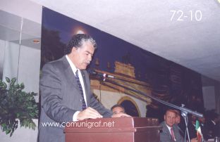 Foto 72-10 - Ceremonia de inauguración del Encuentro Nacional de Negocios Gráficos (Pymes) realizado del 22 al 24 de Septiembre 2005 en el Hotel La Nueva Estancia de la ciudad de León, Gto. México