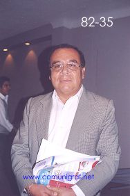 Foto 82-35 - Eusebio Mejía González en el Encuentro Nacional de Negocios Gráficos (Pymes) realizado del 22 al 24 de Septiembre 2005 en el Hotel La Nueva Estancia de la ciudad de León, Gto. México.