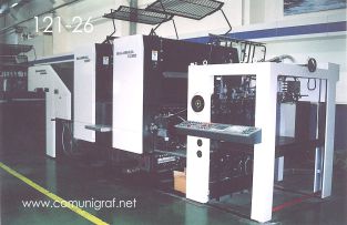 Foto 121-26 -  Máquina de impresión offset marca Guanghua en proceso de armado en la planta de Guanghua Printing Machinery en Shanghai China - 12-Junio-2006