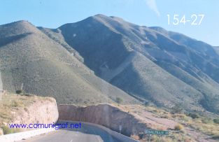 154-27 - Autopista Matehuala-Saltillo (35 km antes de Saltillo Coahuila) México.